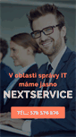 Mobile Screenshot of nextservice.cz
